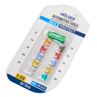 Набір запобіжників Molder "Mini Low Profile" (5А,7,5А,10А,15А,20А,25А,30А), 10шт