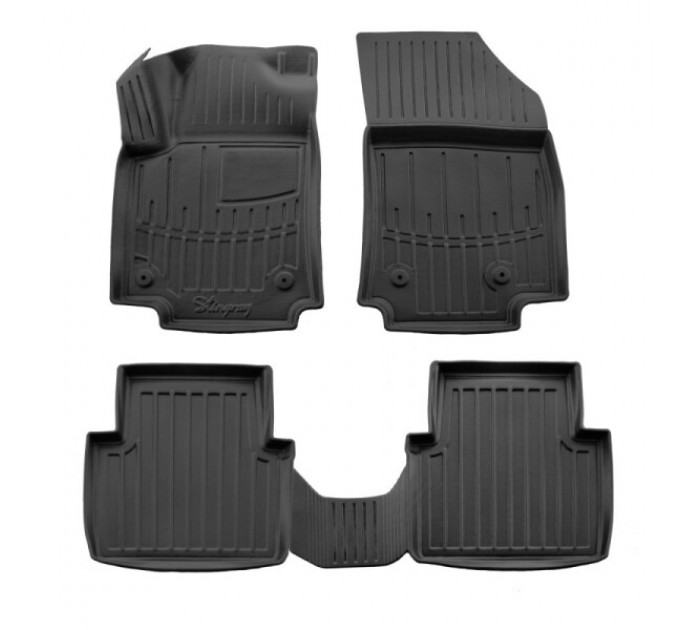 Opel Crossland X (2017-...) комплект 3D килимків з 4 штук (Stingray), ціна: 1 870 грн.