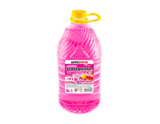 Омивач скла AutoDrive -19°С зимовий Bubble Gum готовий 5л, ціна: 263 грн.