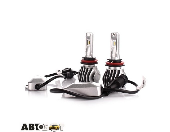 LED лампа SOLAR H11 12/24V 6500K 6000Lm 50W Cree Chip 1860 CANBUS 8611, ціна: 1 642 грн.