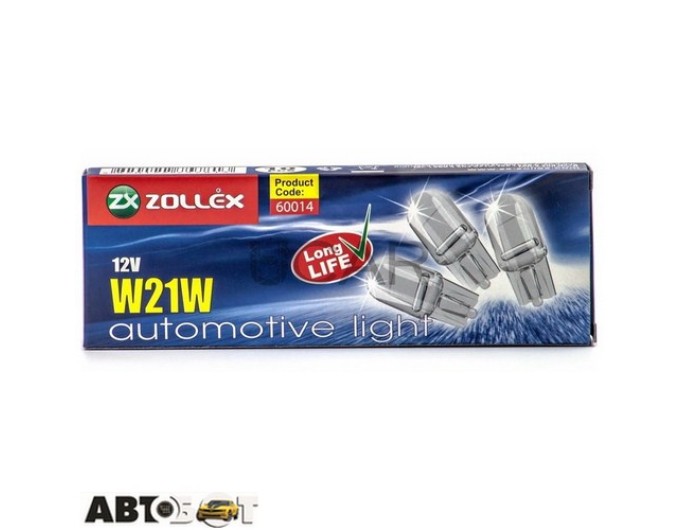 Лампа накаливания Zollex W21W 12V 60014 (1 шт.), цена: 35 грн.