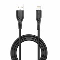 Кабель Winso Pro USB to Lightning PVC 1м чорний, ціна: 53 грн.