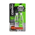 Двухкомпонентный эпоксидный клей Winso Plastic Epoxy прозрачный, 20г, цена: 69 грн.