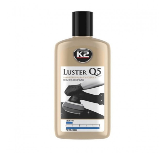 Паста для полировки кузова K2 Luster Q5 синяя 250г, цена: 408 грн.
