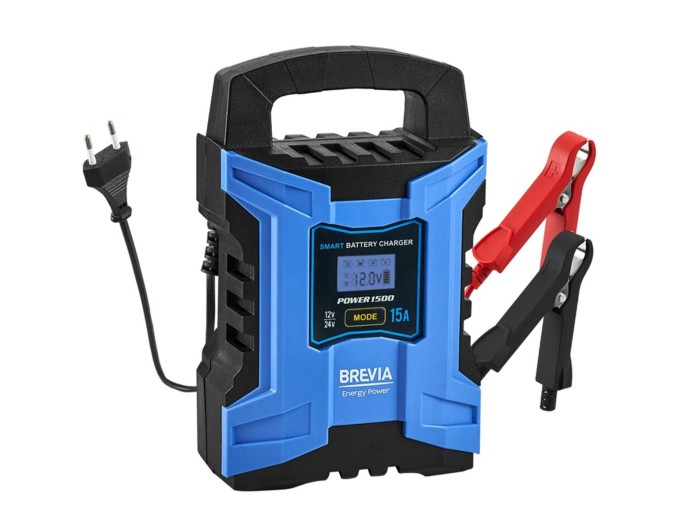 Зарядное устройство АКБ Brevia Power 12/24В 300А·час 15А, цена: 4 599 грн.