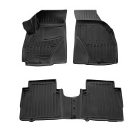 Hyundai Santa Fe I (SM) (2001-2006) комплект 3D ковриков с 4 штук (Stingray)