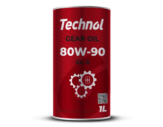 Трансмиссионное масло Technol Gear Oil 80W-90 GL5 1л, цена: 281 грн.