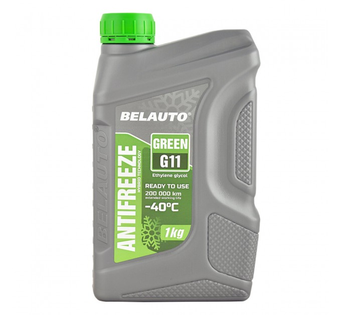 Антифриз Belauto Green G11 зелений готовий 1кг, ціна: 117 грн.