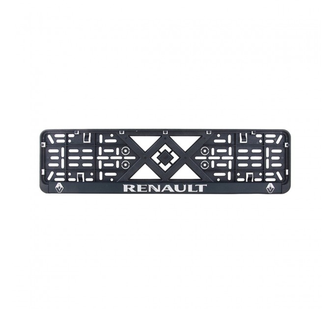 Рамка Bi-Plast под номер объемная RENAULT, цена: 84 грн.