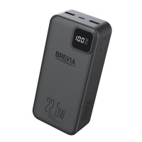 Повербанк (Power Bank) Brevia 30000mAh 22,5W Li-Pol, LCD чорний