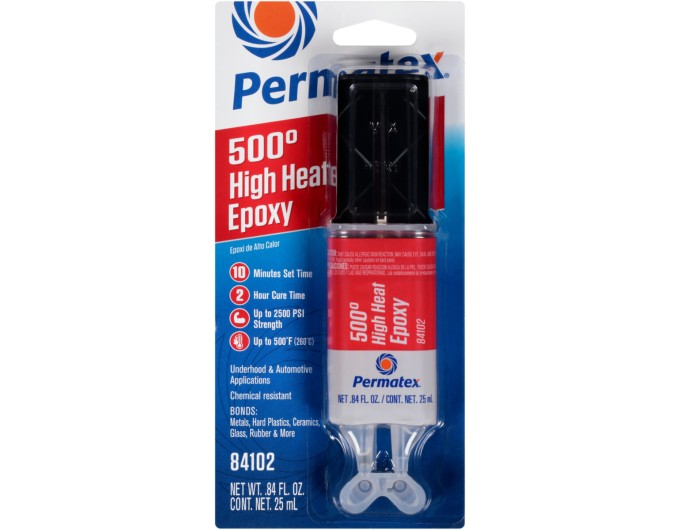 Термостойкий эпоксидный клей Permatex High Heat Epoxy 260°, 25мл, цена: 305 грн.
