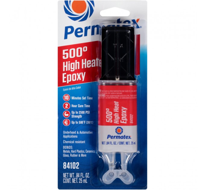 Термостойкий эпоксидный клей Permatex High Heat Epoxy 260°, 25мл, цена: 263 грн.