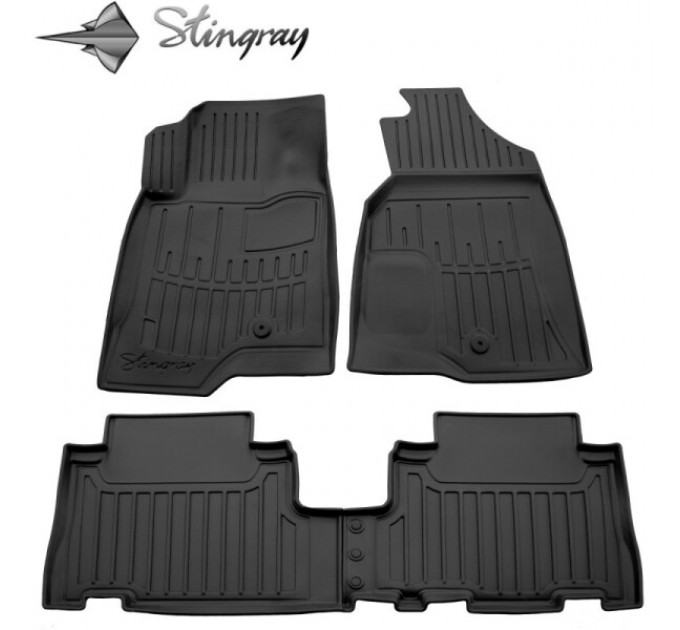 Chevrolet Captiva (2006-2011) комплект 3D ковриков с 4 штук (Stingray), цена: 1 480 грн.