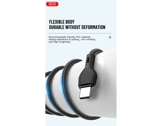 Кабель XO USB to Micro USB 2,1А 2м білий, ціна: 39 грн.