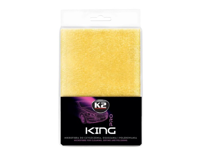 Полотенце влагоуборочное K2 PRO KING для удаления остатков полироля и воска 40x60см трикотажное, цена: 216 грн.