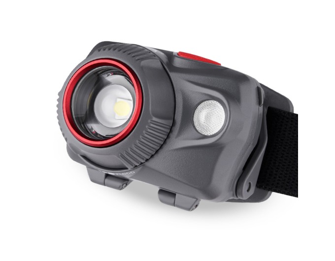 Фонарь налобный Brevia 580Lm, Focus Control, 3xAAA, IP64 белый/красный, цена: 1 499 грн.