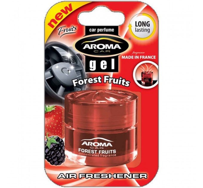 Ароматизатор Aroma Car Gel Forest Fruit гелевий 50г, ціна: 343 грн.