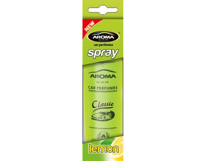 Ароматизатор Aroma Car Spray Classic Lemon, 50ml для салона авто, цена: 178 грн.