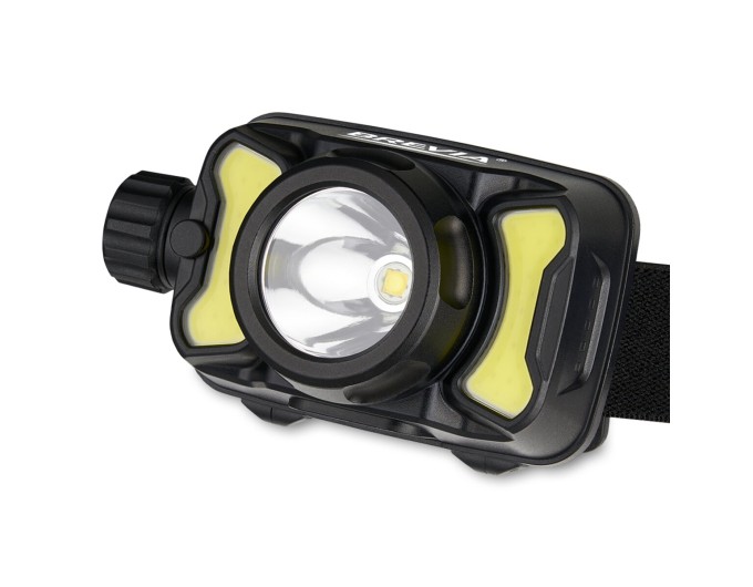 Фонарь налобный Brevia 600Lm, 3W CREE XPG+COB, 1200mAh/3xAAA, белый/красный, цена: 899 грн.