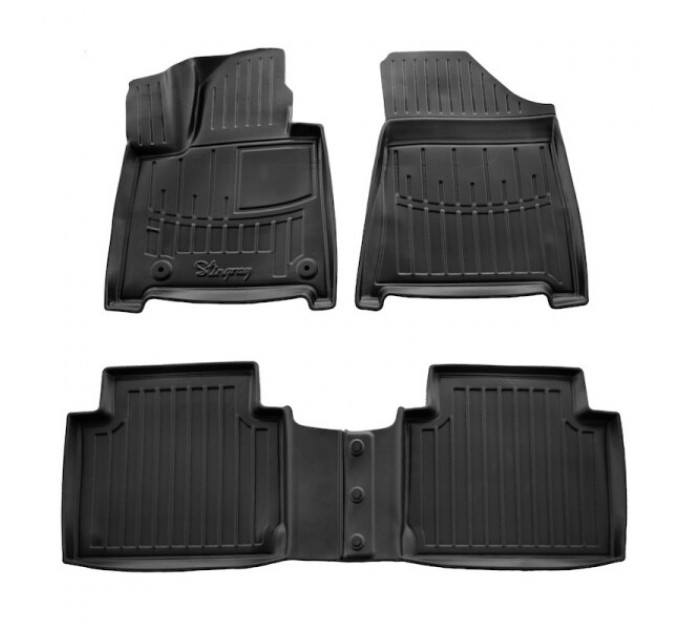 Hyundai Santa Fe V (MX5) (2024-...) комплект 3D ковриков с 4 штук (Stingray), цена: 1 870 грн.
