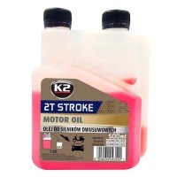 Моторне масло K2 2T Stroke Motor Oil Red 500мл