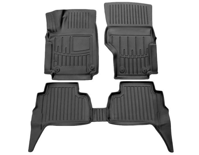 Volkswagen Amarok (2010-2022) комплект 3D ковриков с 5 штук (Stingray), цена: 1 870 грн.