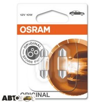 Лампа розжарювання Osram ORIGINAL C10W 12V 6438-02B (2 шт.)