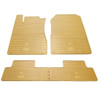 Honda Honda CR-V 2012- Комплект из 4-х ковриков Бежевый в салон (Stingray)