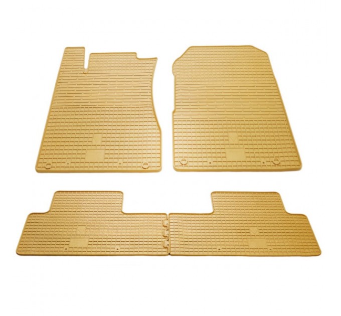 Honda Honda CR-V 2012- Комплект из 4-х ковриков Бежевый в салон (Stingray), цена: 2 200 грн.