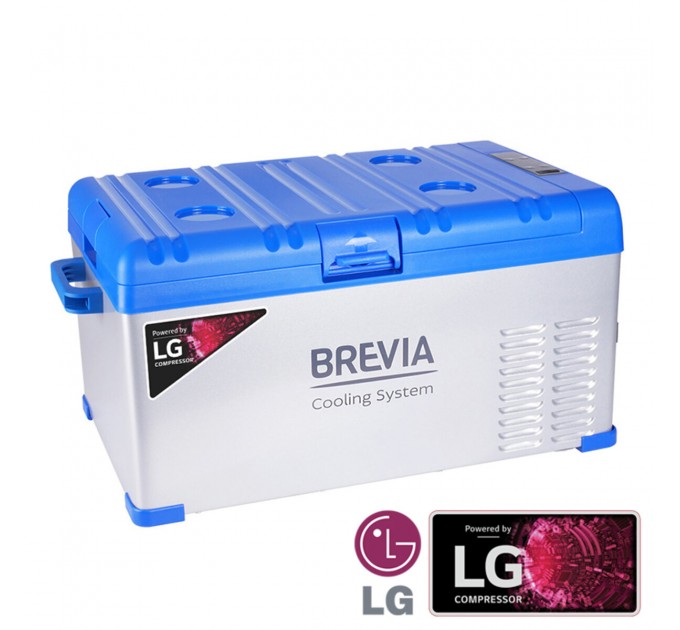 Холодильник автомобильный Brevia 25л (компрессор LG) 22405, цена: 13 399 грн.