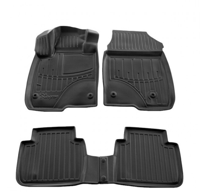Honda ZR-V (2023-...) комплект 3D ковриков с 4 штук (Stingray), цена: 1 870 грн.