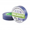 Лента изоляционная ПВХ Belauto 20м, 0.13x19мм, синяя, проф., огнеупорная, цена: 29 грн.