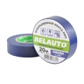 Лента изоляционная ПВХ Belauto 20м, 0.13x19мм, синяя, проф., огнеупорная, цена: 41 грн.