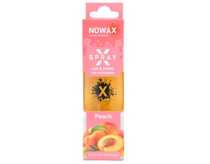 Ароматизатор Nowax X Spray Peach в коробці, ціна: 140 грн.