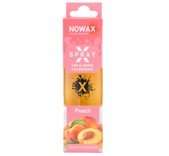 Ароматизатор Nowax X Spray Peach в коробці, ціна: 140 грн.