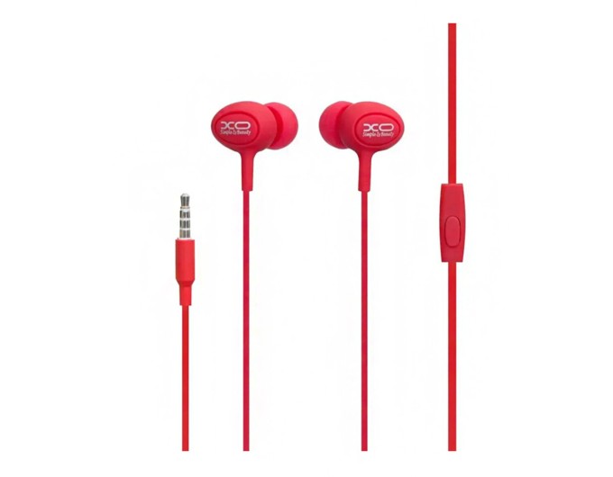 Наушники проволочные XO S6 Candy красные, цена: 99 грн.