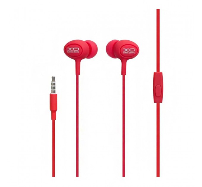 Наушники проволочные XO S6 Candy красные, цена: 89 грн.