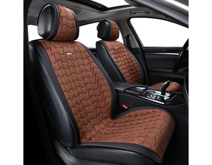 Премиум накидки для передних сидений BELTEX Chicago, black-coffee 2шт, цена: 2 828 грн.