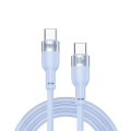 Кабель Brevia Type-C to Type-C 60W 1,2м, синій box, ціна: 162 грн.