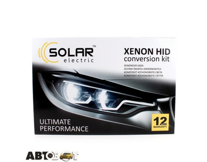 Комплект ксенону SOLAR H1 6000K 35W Ballast 4160, ціна: 1 490 грн.