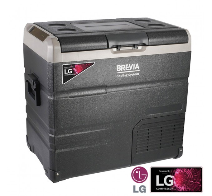 Холодильник автомобильный Brevia 60л (компрессор LG) 22625, цена: 17 899 грн.