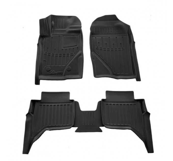 Volkswagen Amarok (NF) (2022-...) комплект 3D килимків з 5 шт. (Stingray), ціна: 1 870 грн.