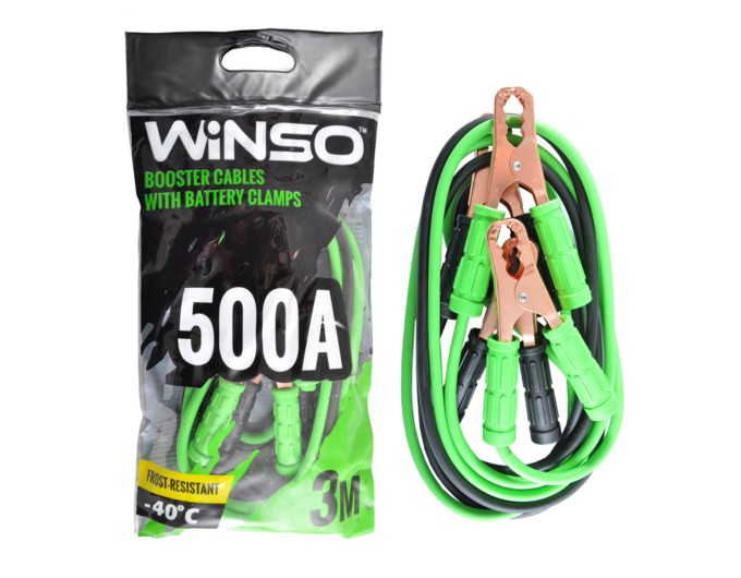 Провода-прикуриватели Winso 500А, 3м 138500, цена: 474 грн.