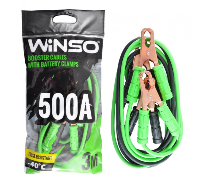 Провода-прикурювачі Winso 500А, 3м 138500, ціна: 456 грн.