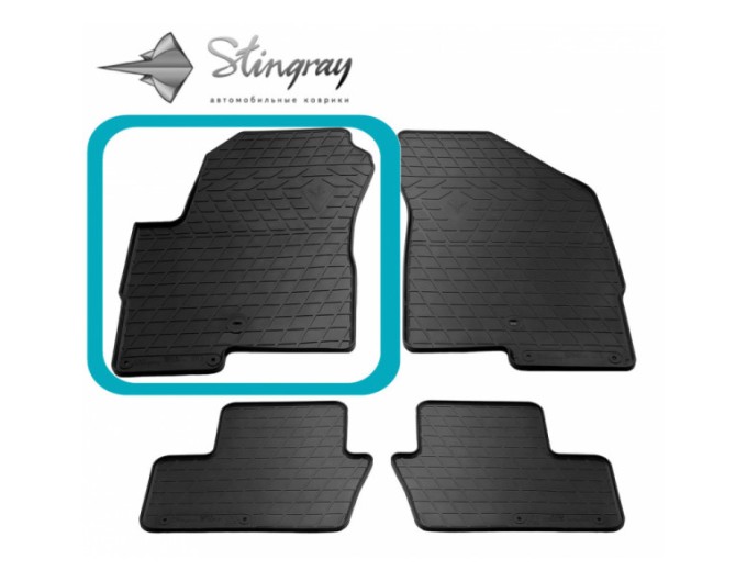 Jeep Patriot (2007-2016) коврик передний левый (Stingray), цена: 859 грн.