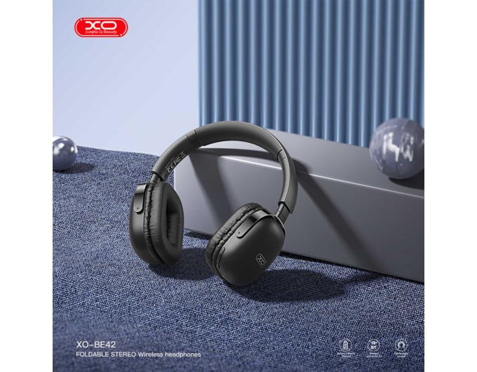 Бездротові навушники XO BE42 Scarlet чорні, ціна: 899 грн.
