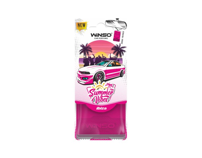 Ароматизатор полимерный Winso Summer Vibes - Ibiza, цена: 91 грн.