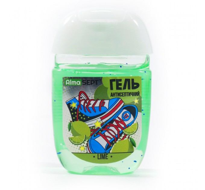 Антисептичний гель Alma Sept для рук PopArt Lime 40мл, ціна: 39 грн.
