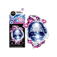 Ароматизатор Aroma Car Cellulose Back To 90' & 70' - Disco Ball сухой