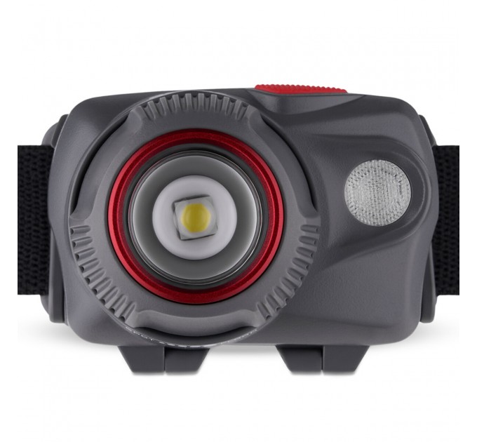 Фонарь налобный Brevia 580Lm, Focus Control, 3xAAA, IP64 белый/красный, цена: 1 499 грн.